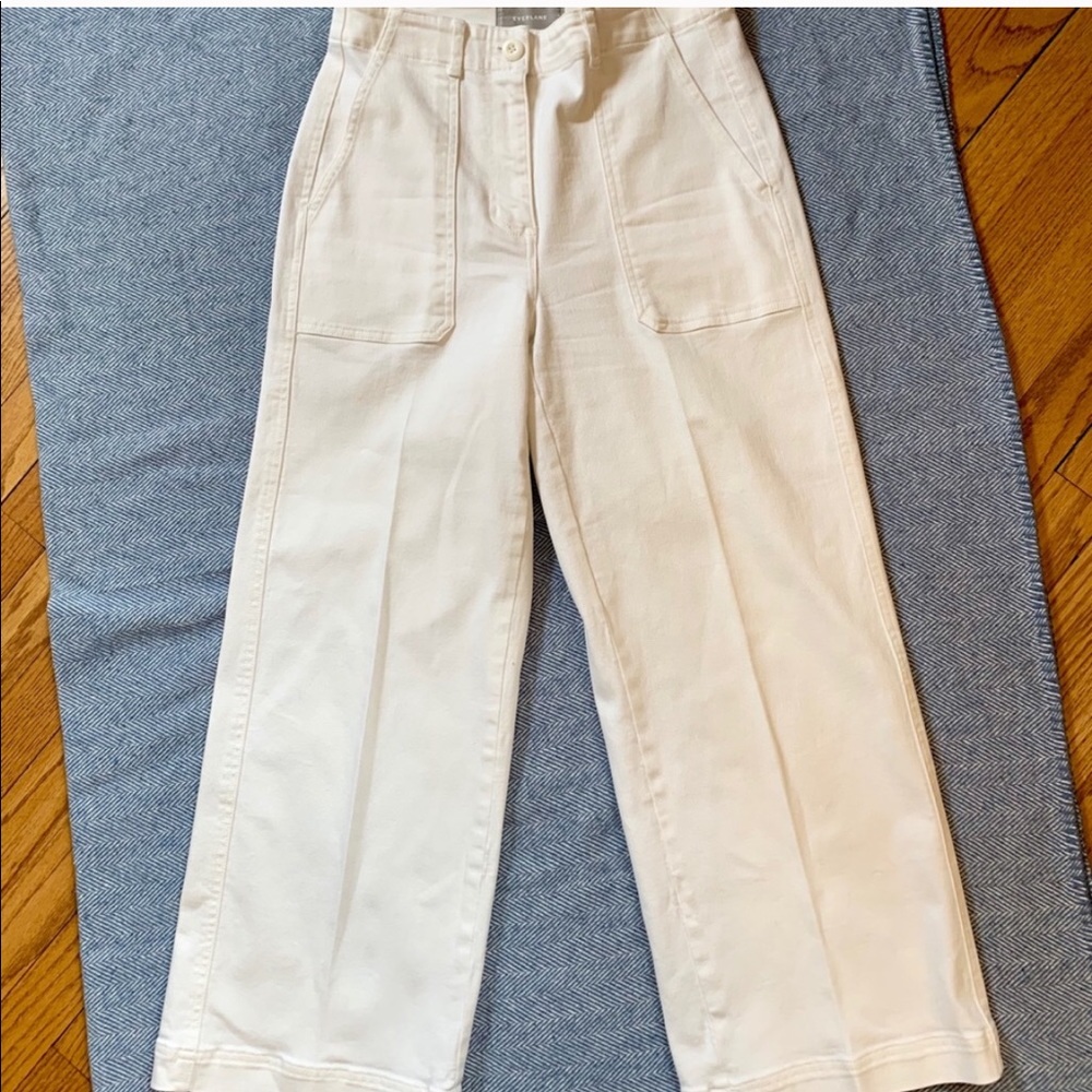 ISO Everlane Utility pants (white)